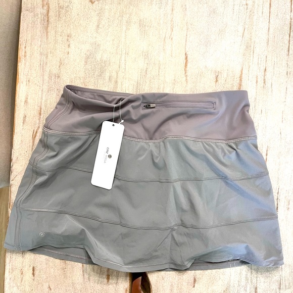 CRZ YOGA Dresses & Skirts - NWT CRZ Yoga light grey skirt size M